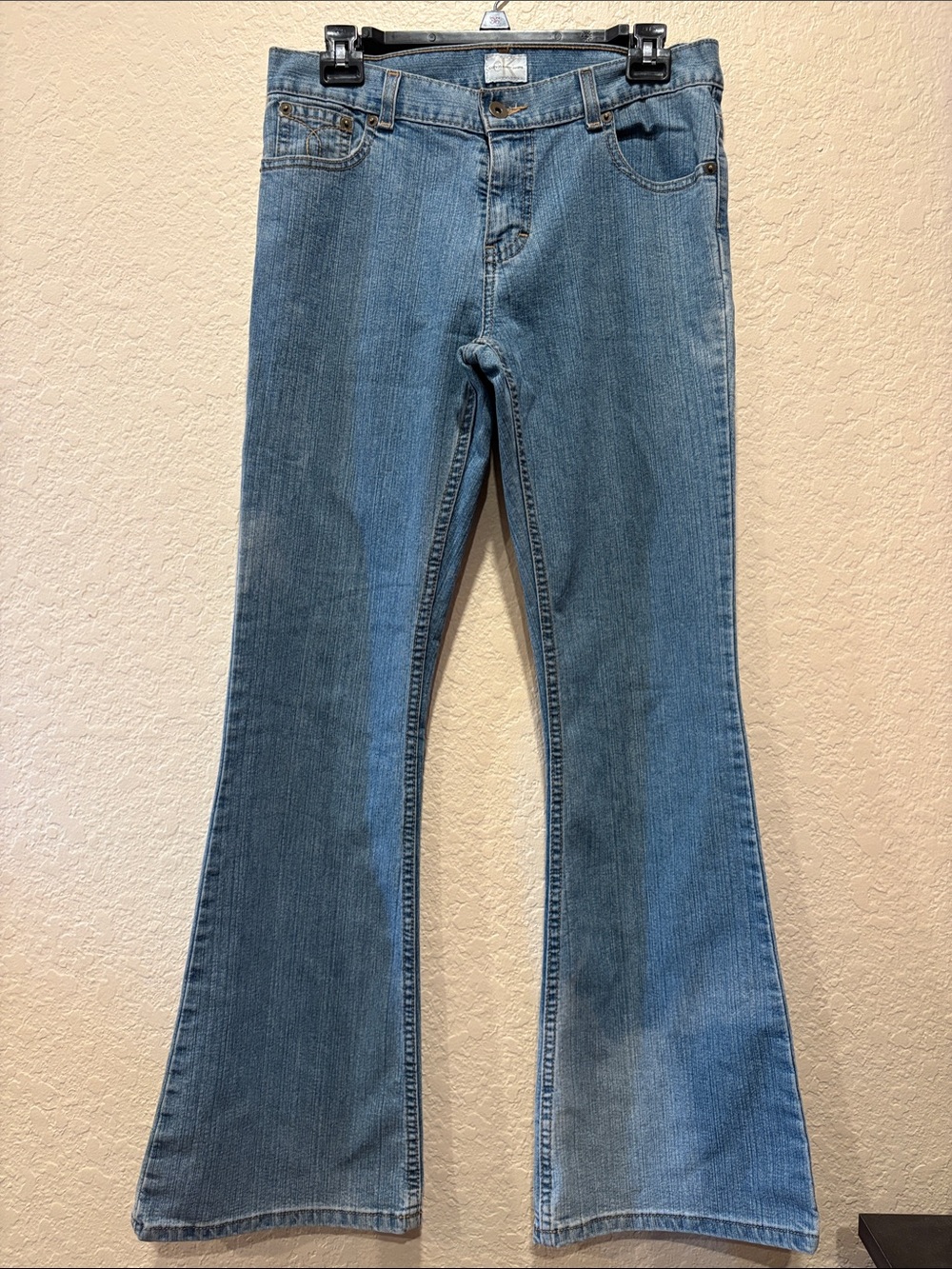 Vintage Calvin Klein Classic Light Wash Flare Jeans
